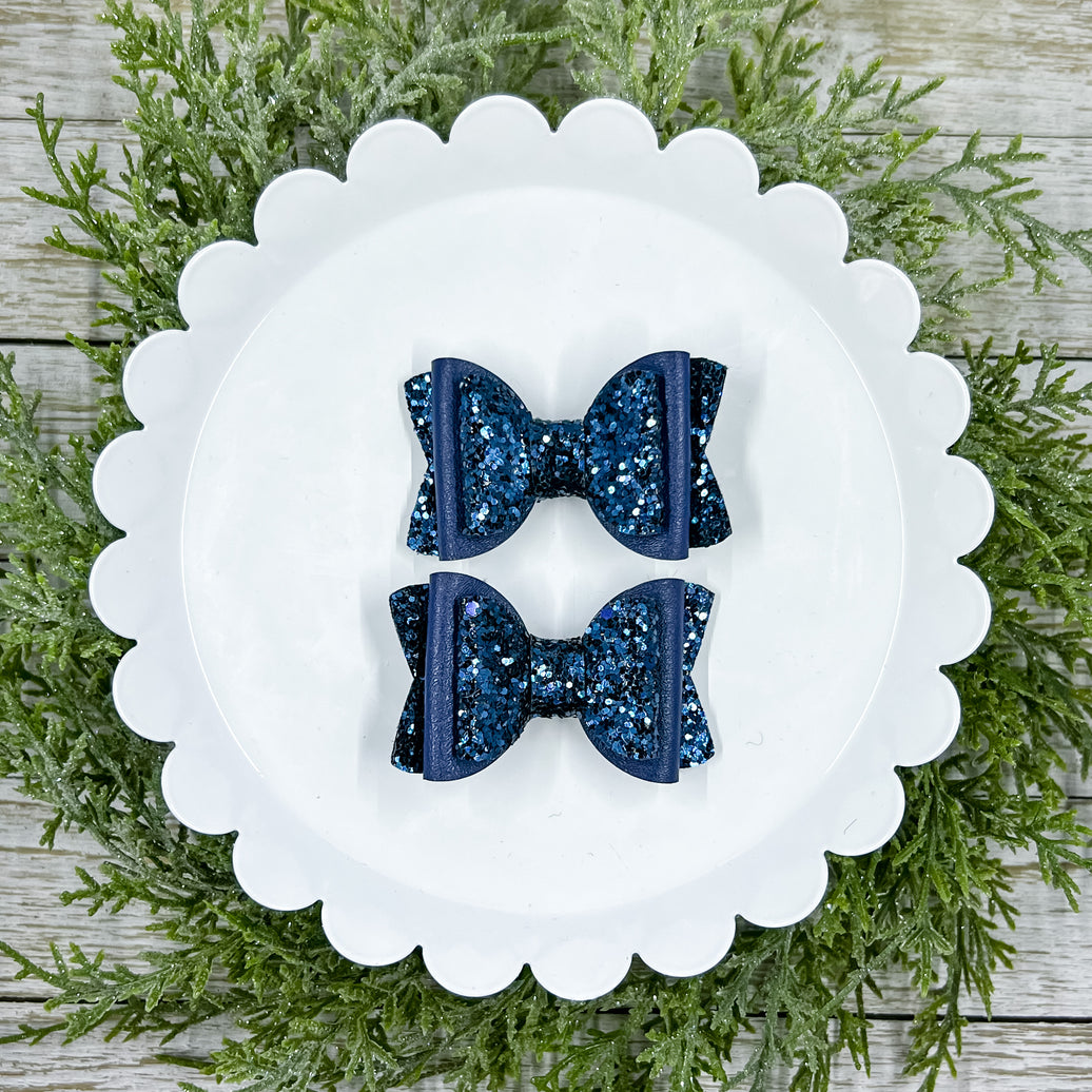 Dark Blue Mini Piggies