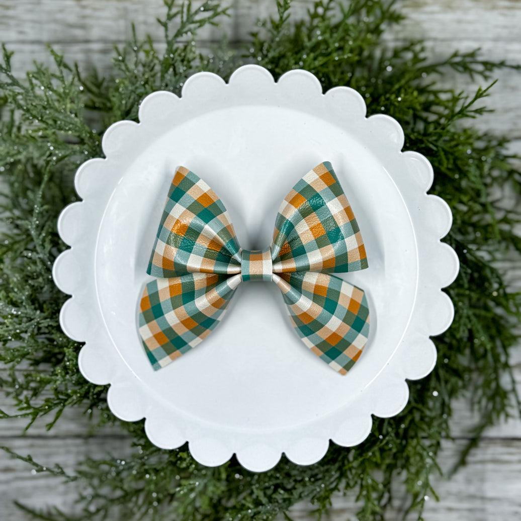 Teal Plaid