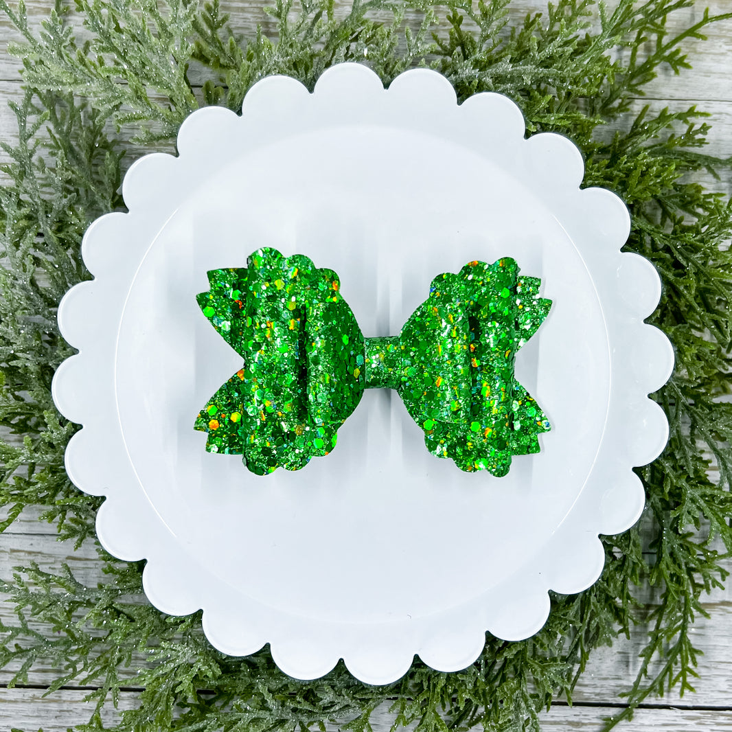 Green Glam Glitter