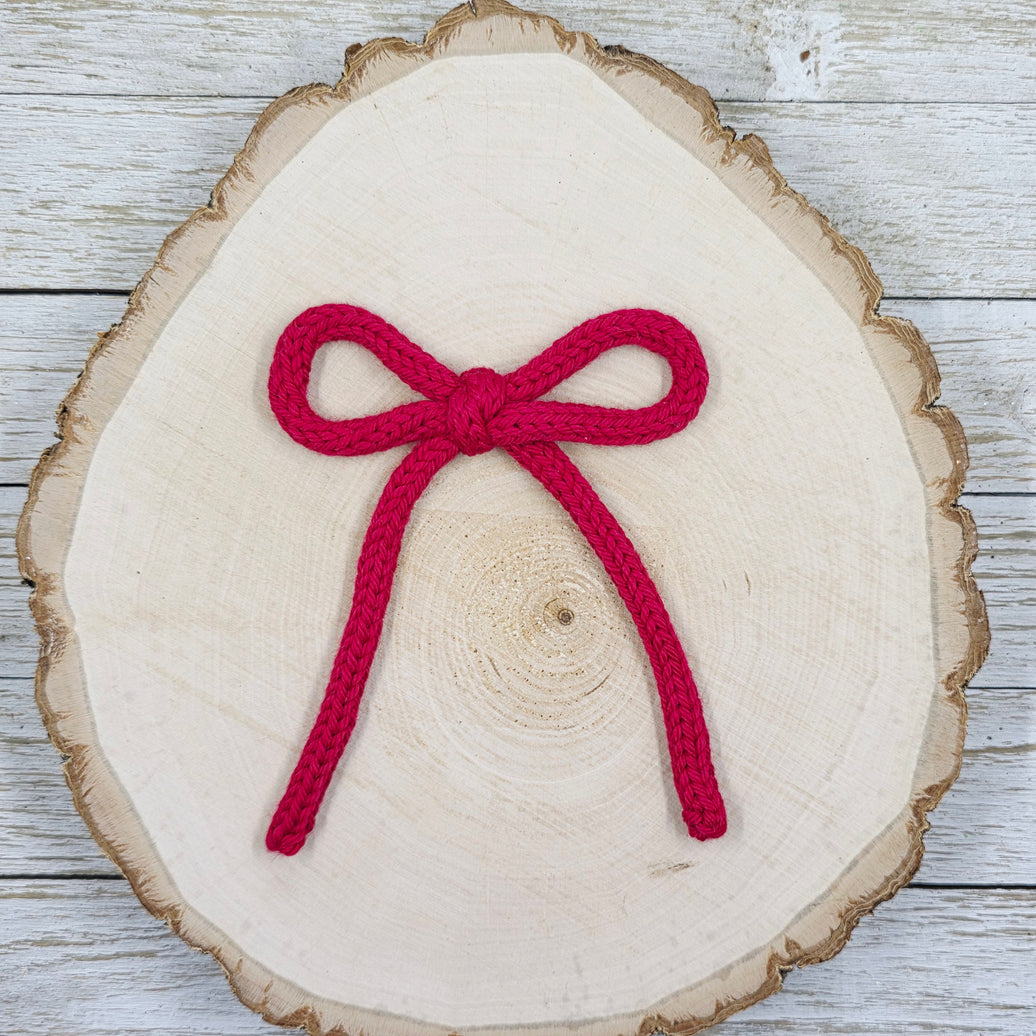 Red Knitted