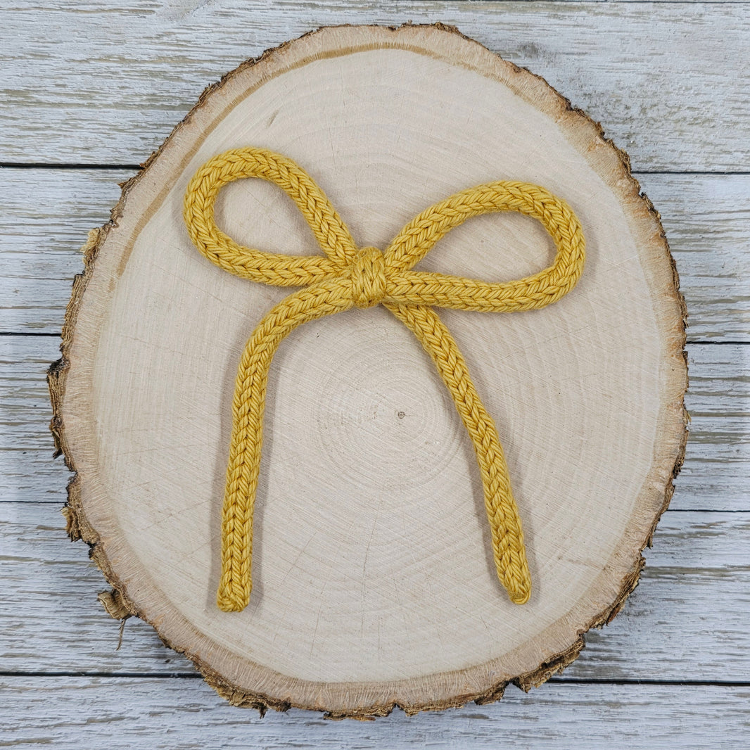Gold Knitted