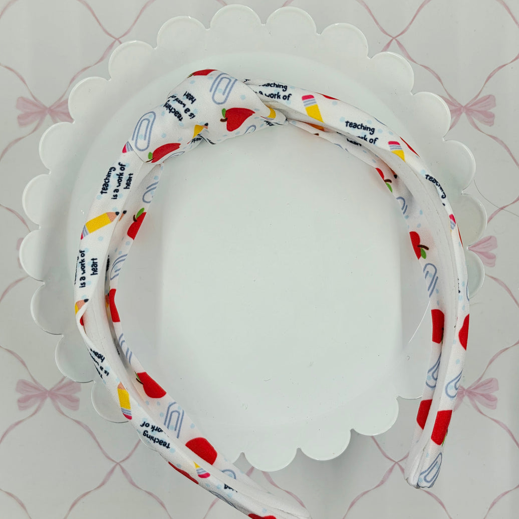 Teachers Knotted Headband