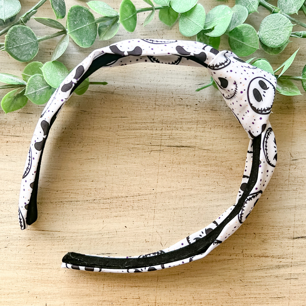 Pumpkin King Knotted Headband
