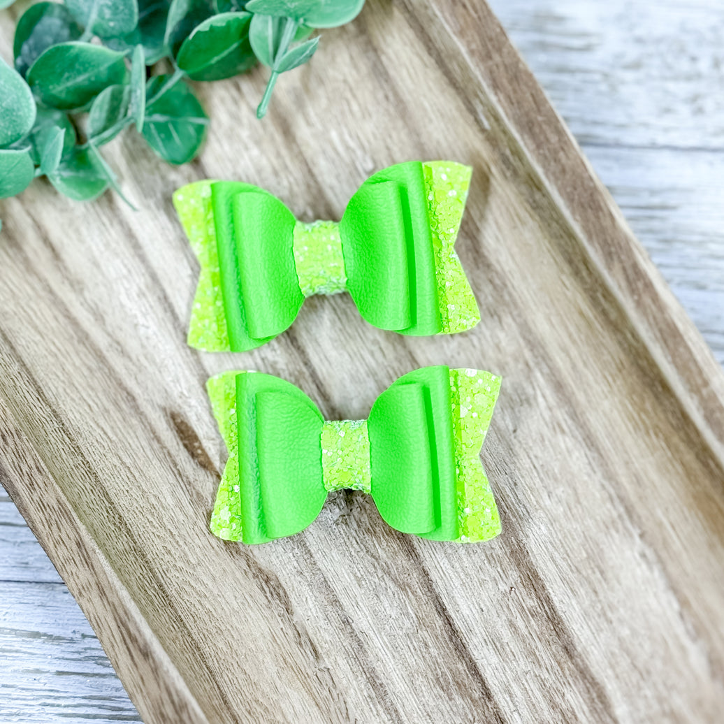 Neon Green Mini Piggies