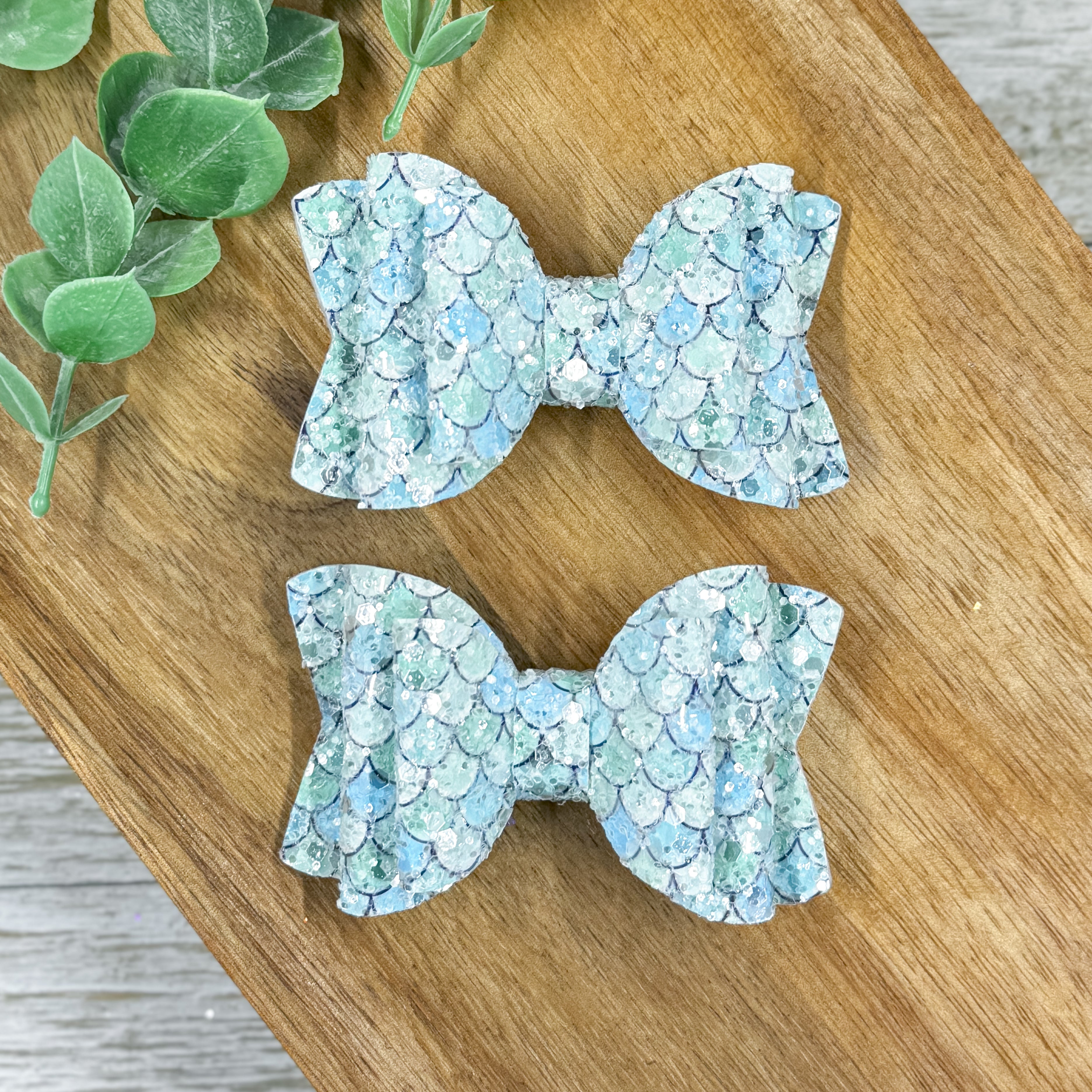 Blue Mermaid Scales Piggies