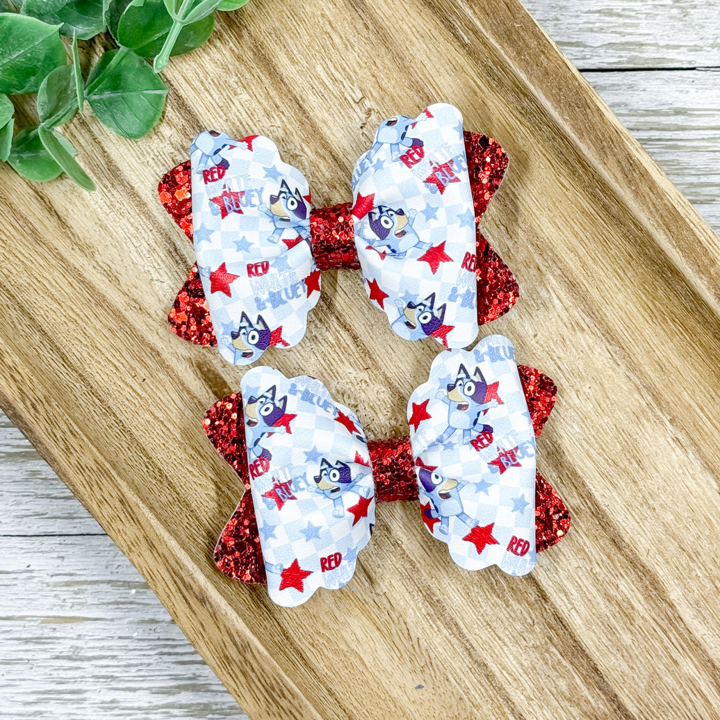 Red, White & Blue-y Piggies