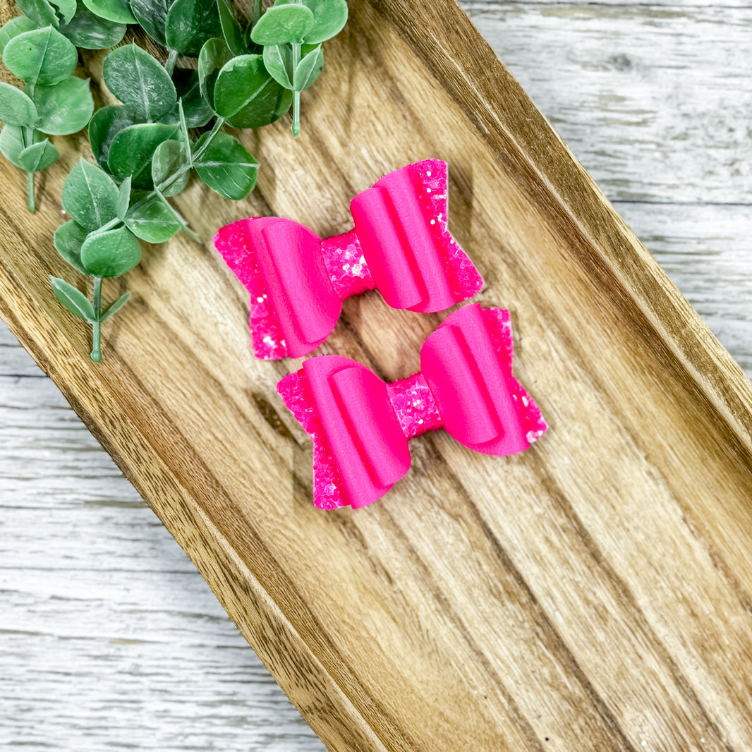 Hot Pink Mini Piggies