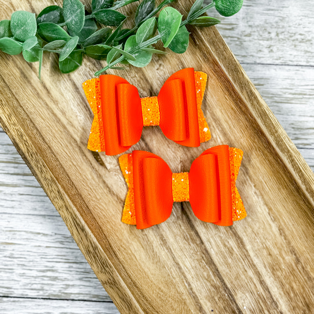 Neon Orange Piggies