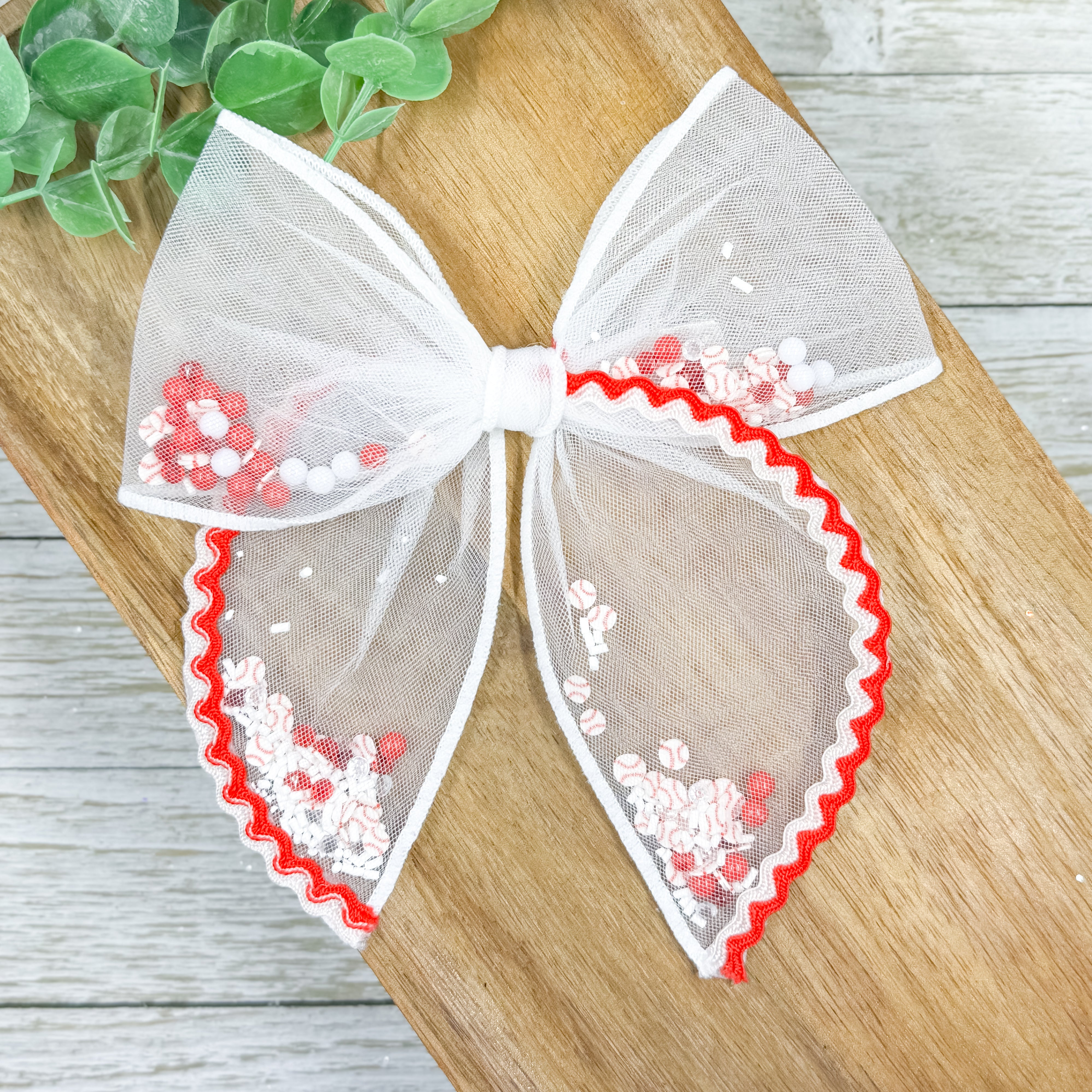 Baseball Shaker Bow