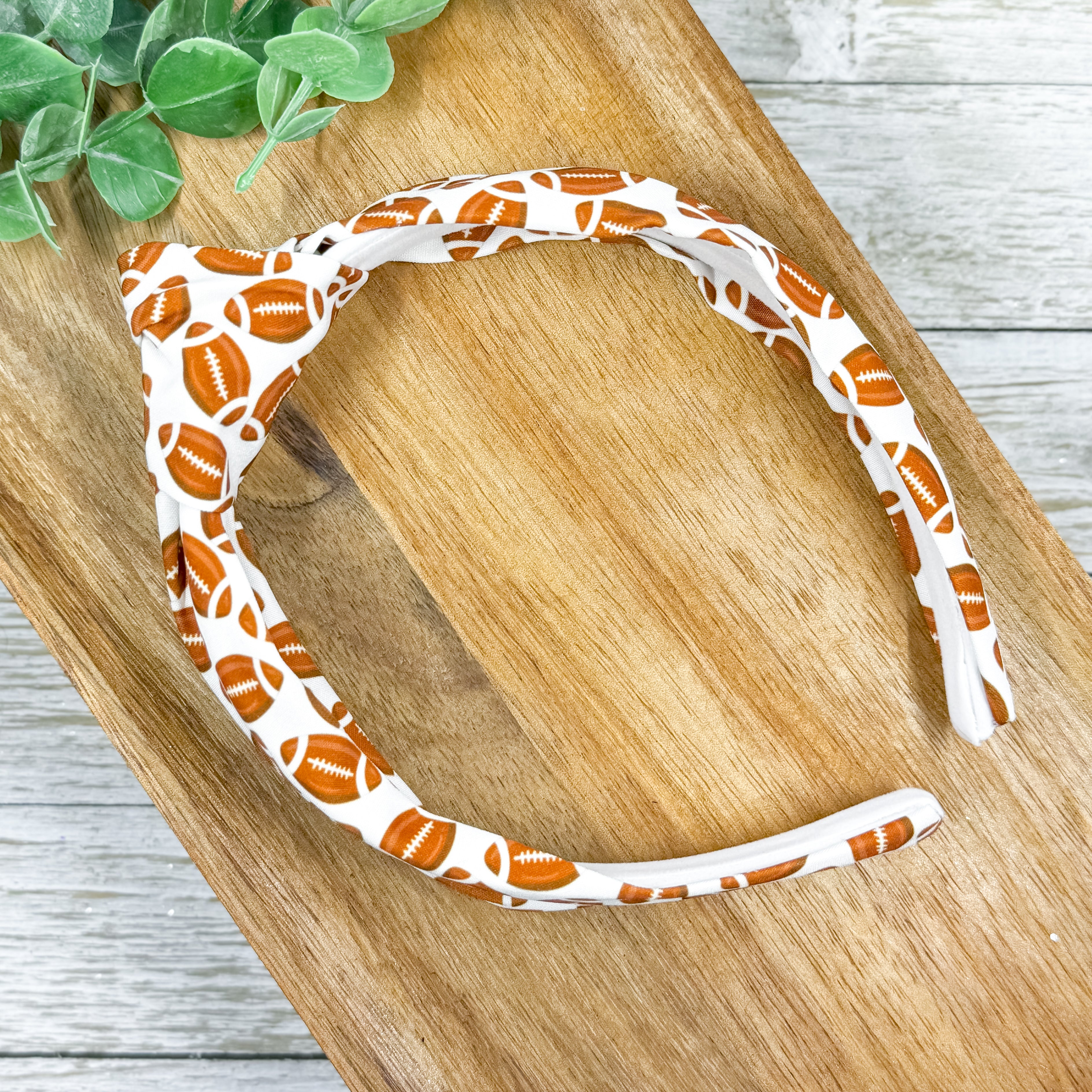 Football Knotted Headband