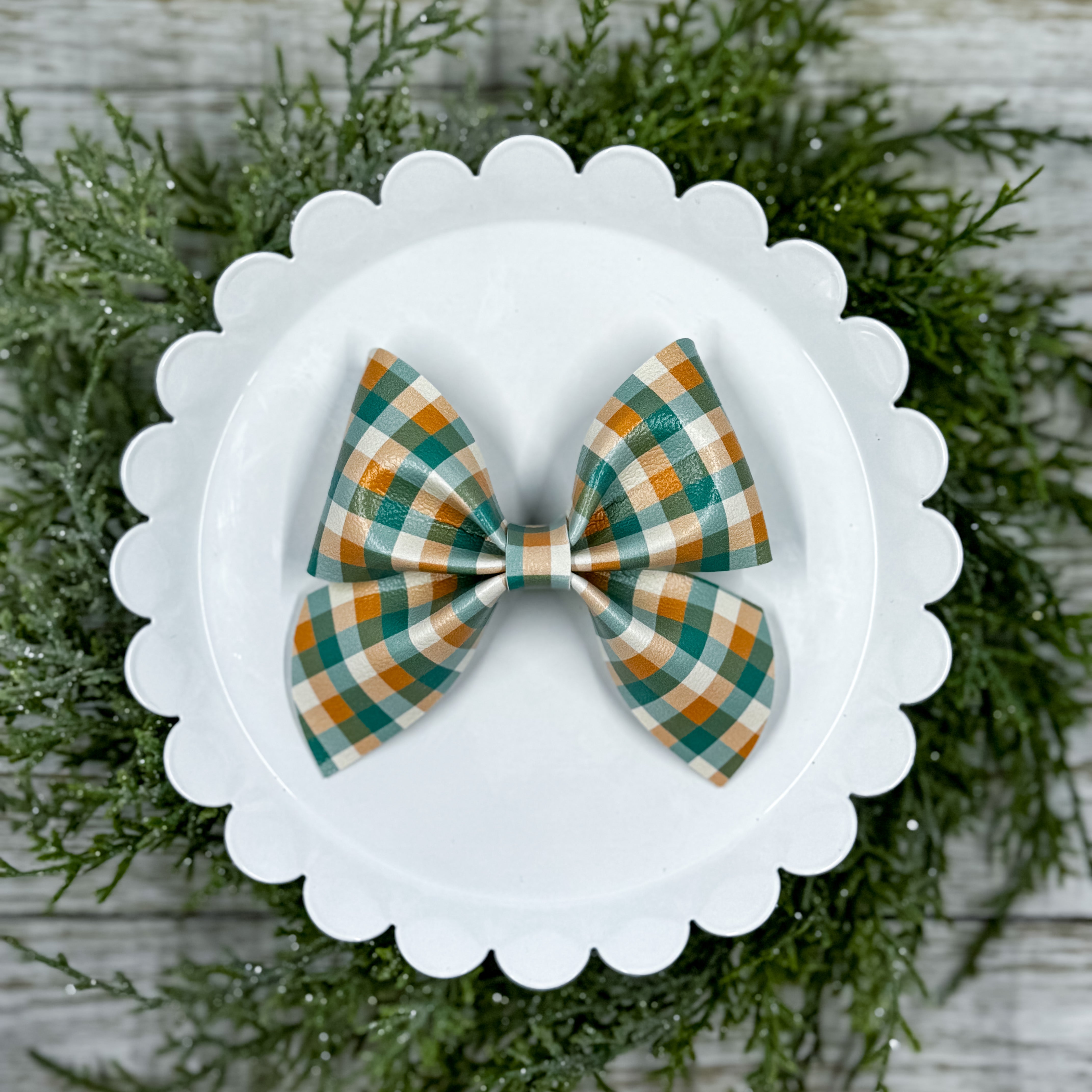 Teal Plaid