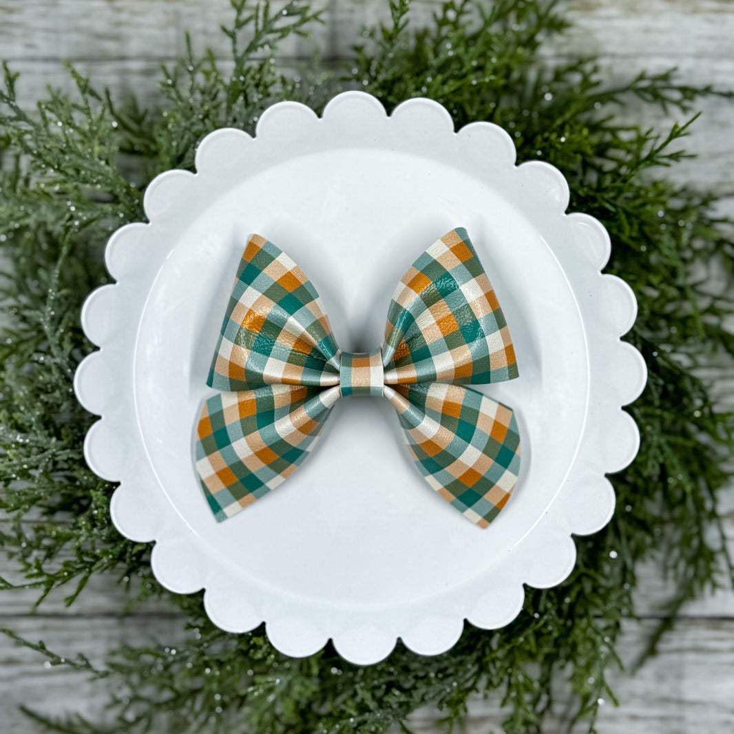 Teal Plaid
