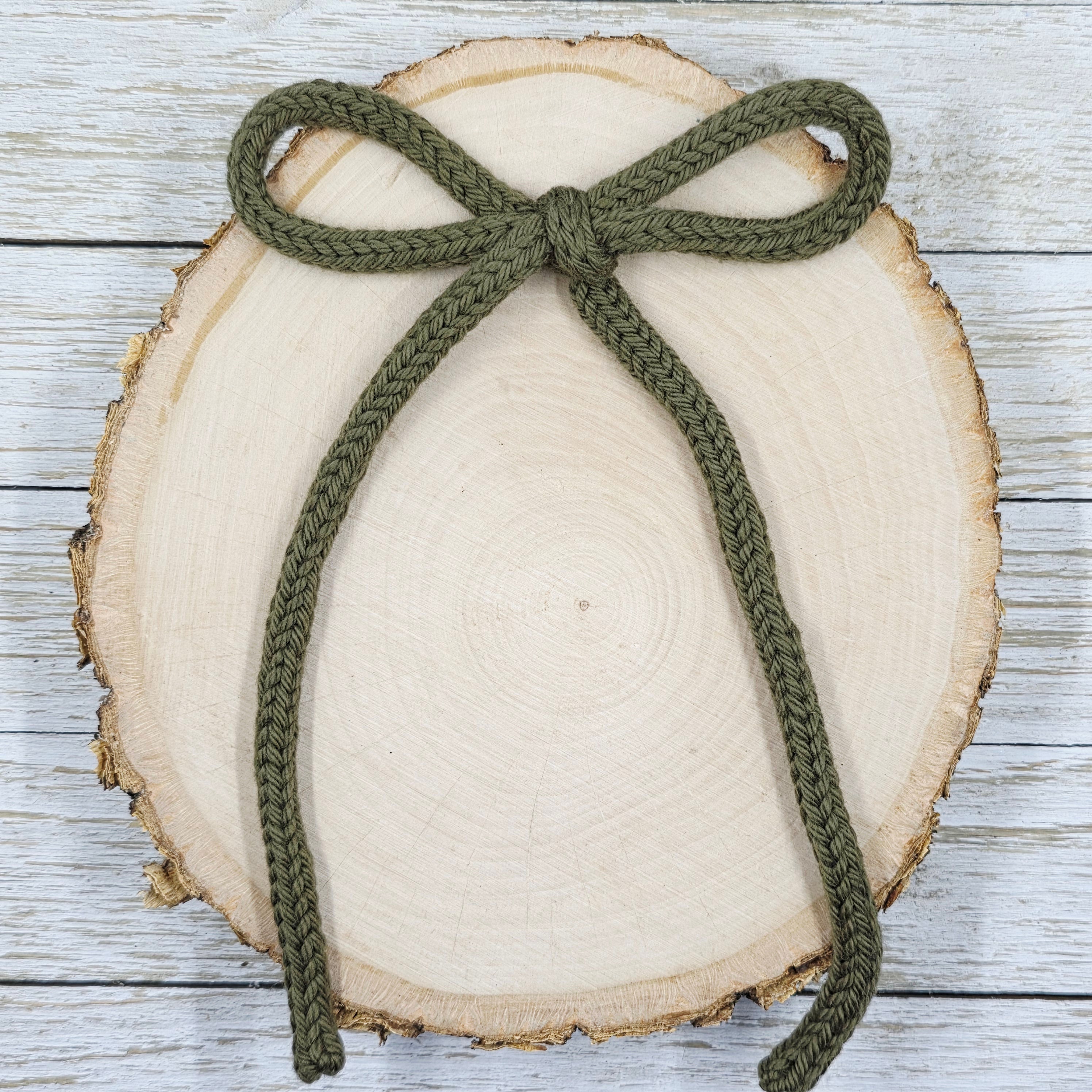 Olive Knitted Long Tail