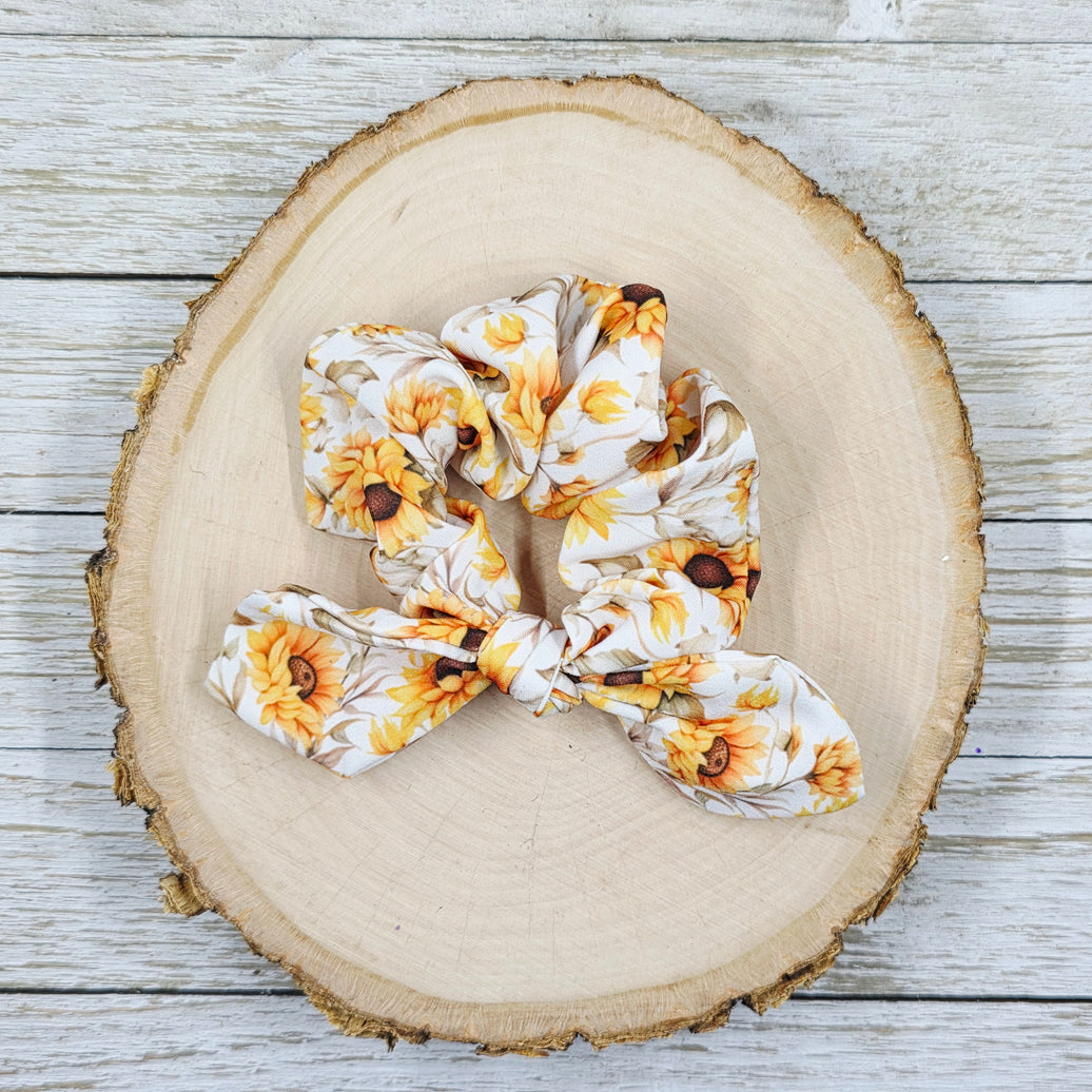 Sunflower Scrunchie