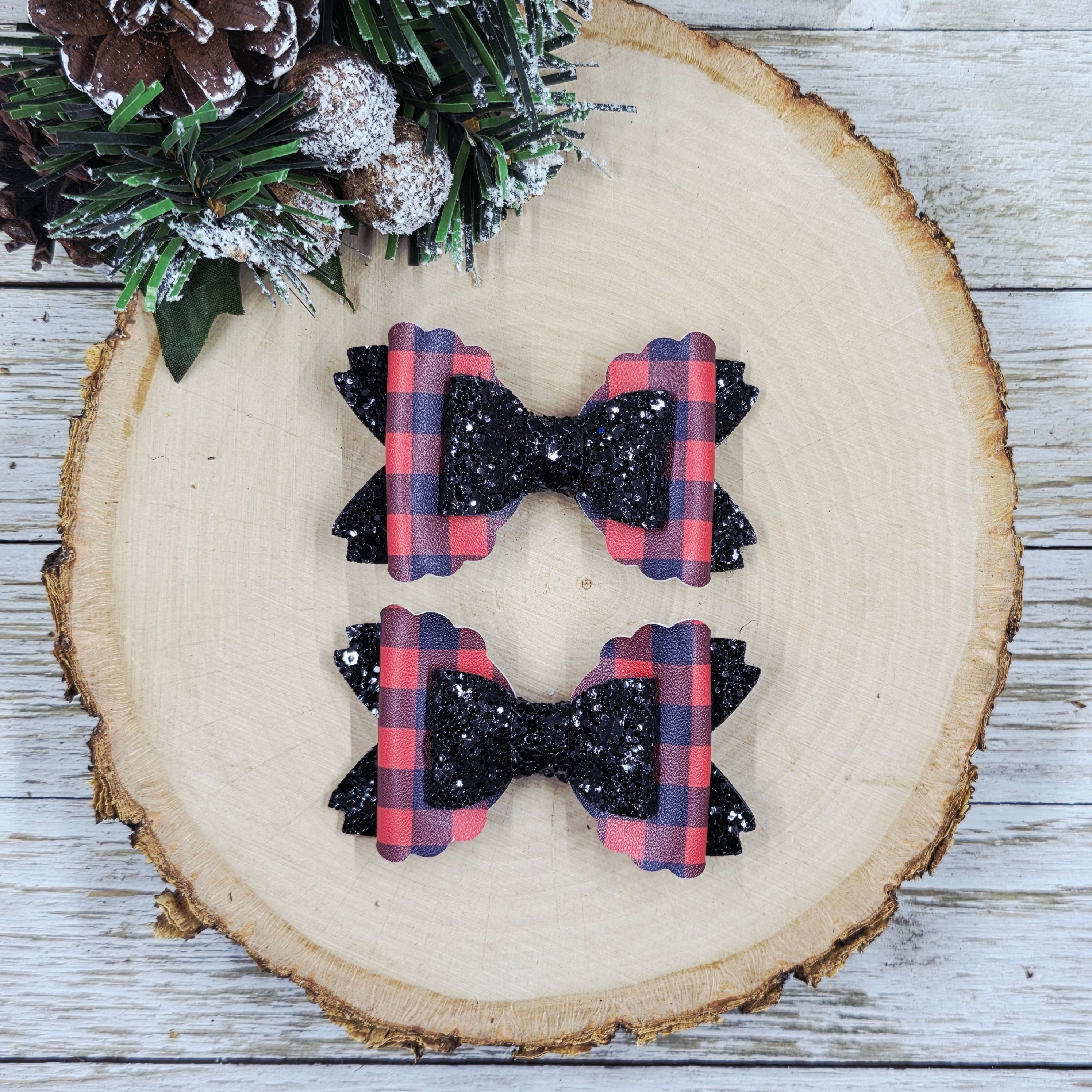 Buffalo Plaid Piggies