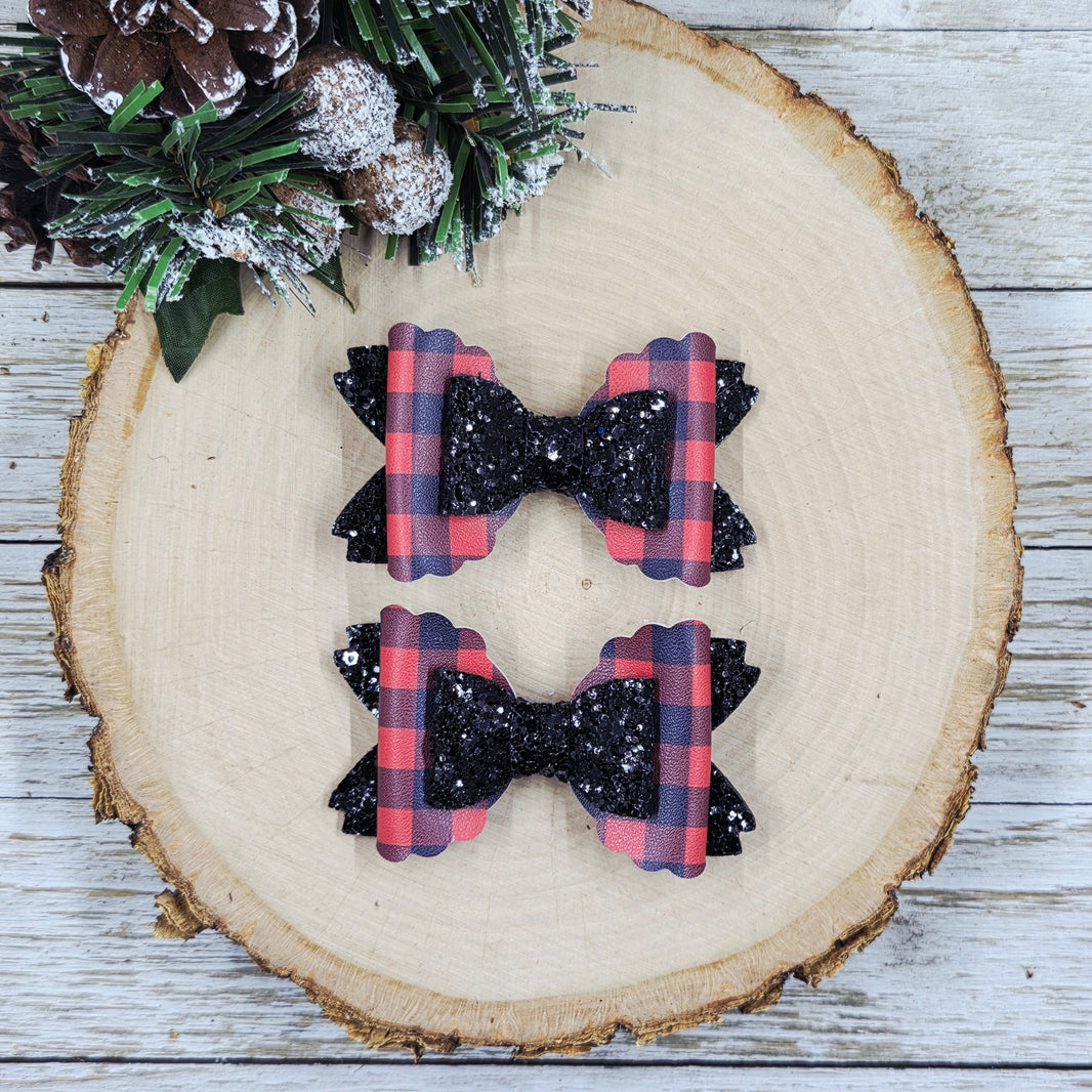 Buffalo Plaid Piggies