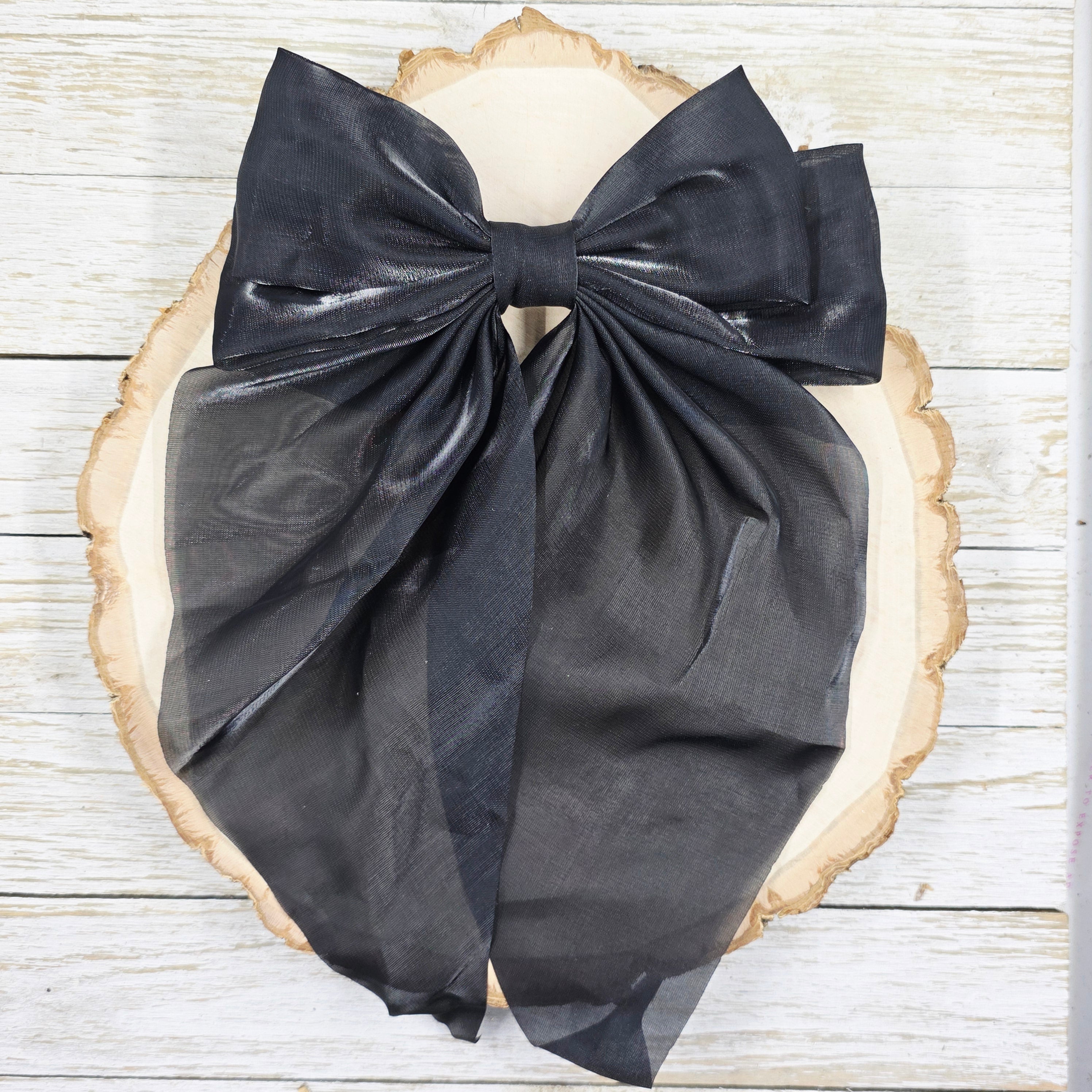 Black Coquette Bow