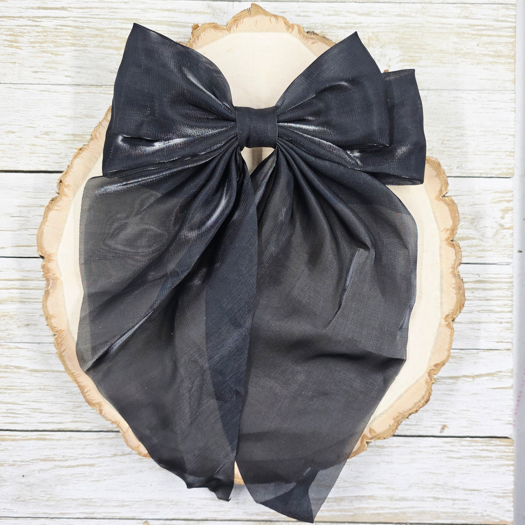 Black Coquette Bow