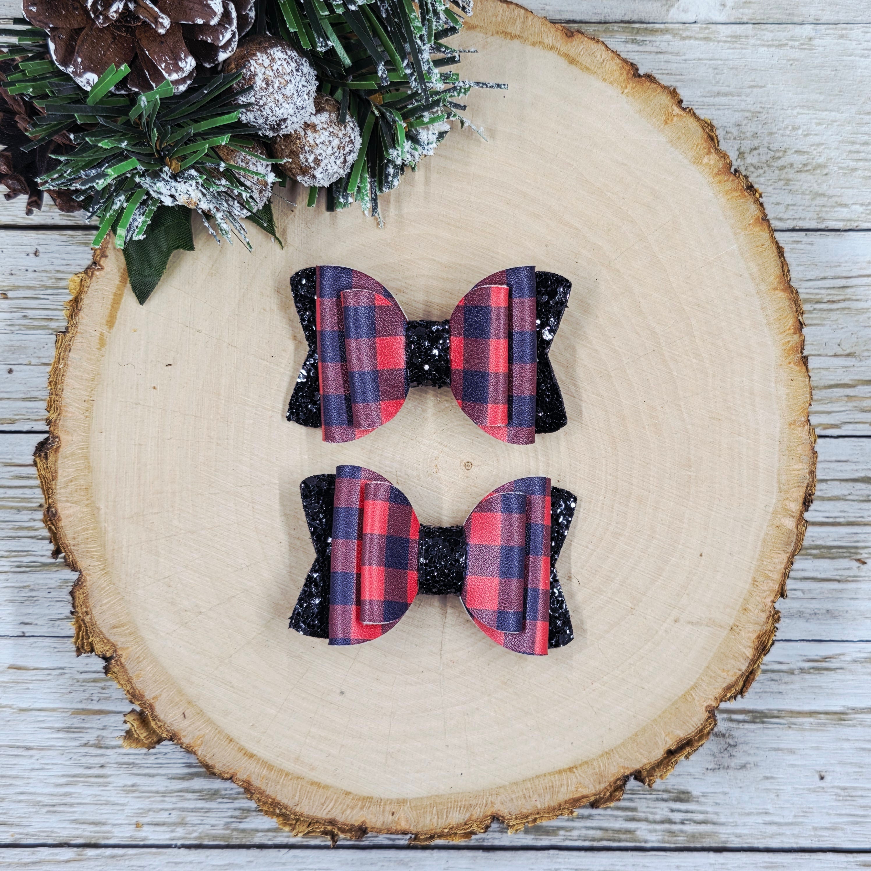 Buffalo Plaid Mini Piggies