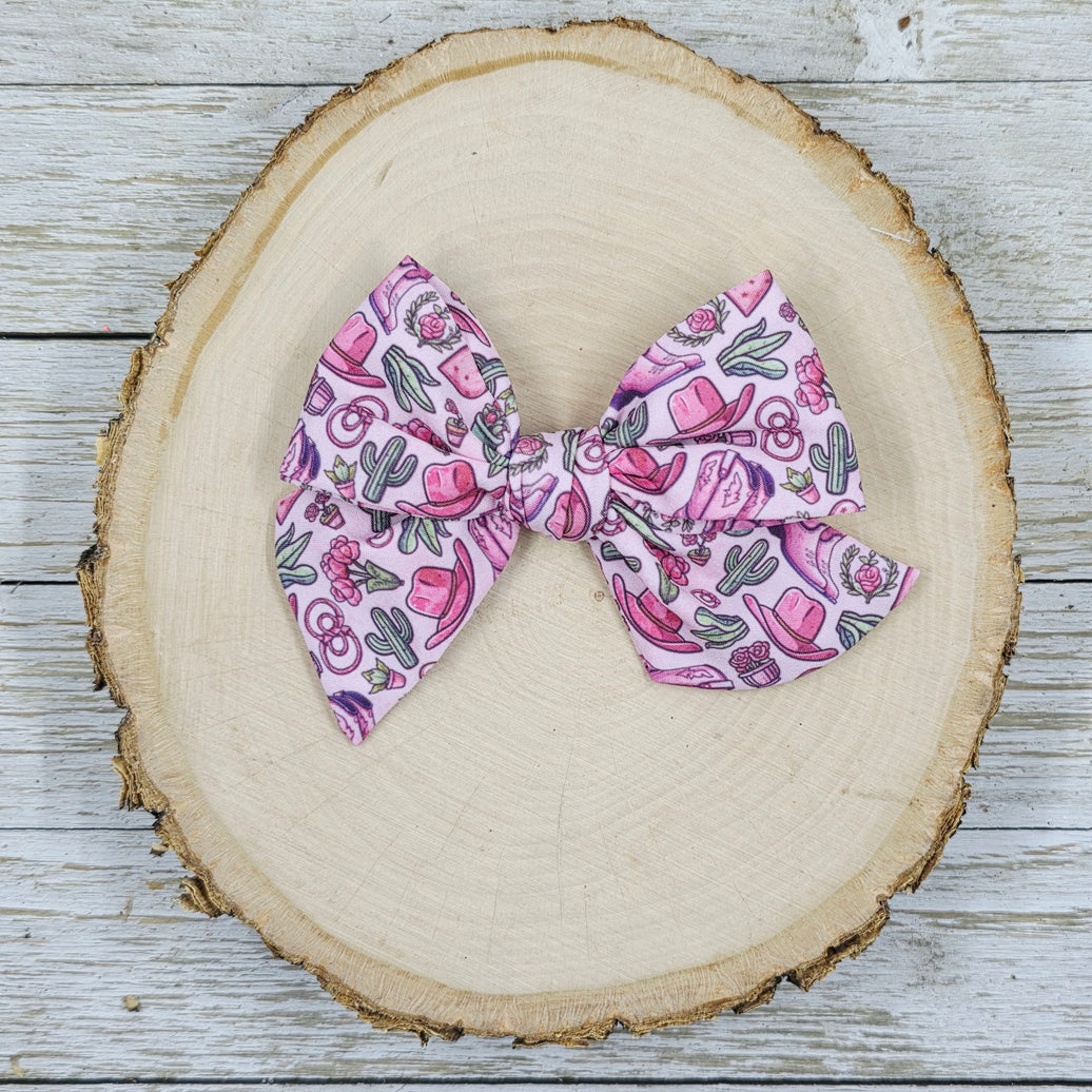 Pink Western Pinwheel