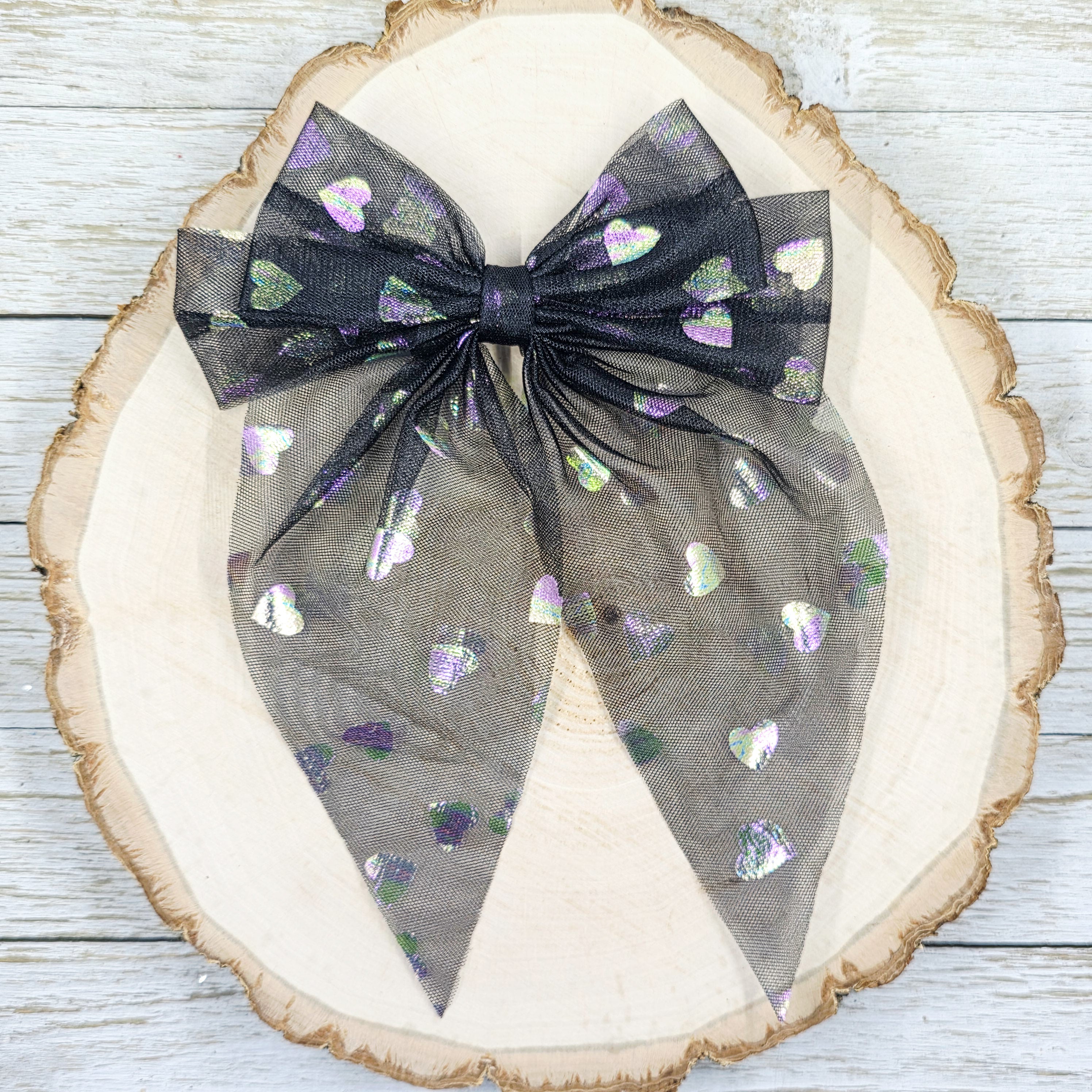 Black Heart Tulle