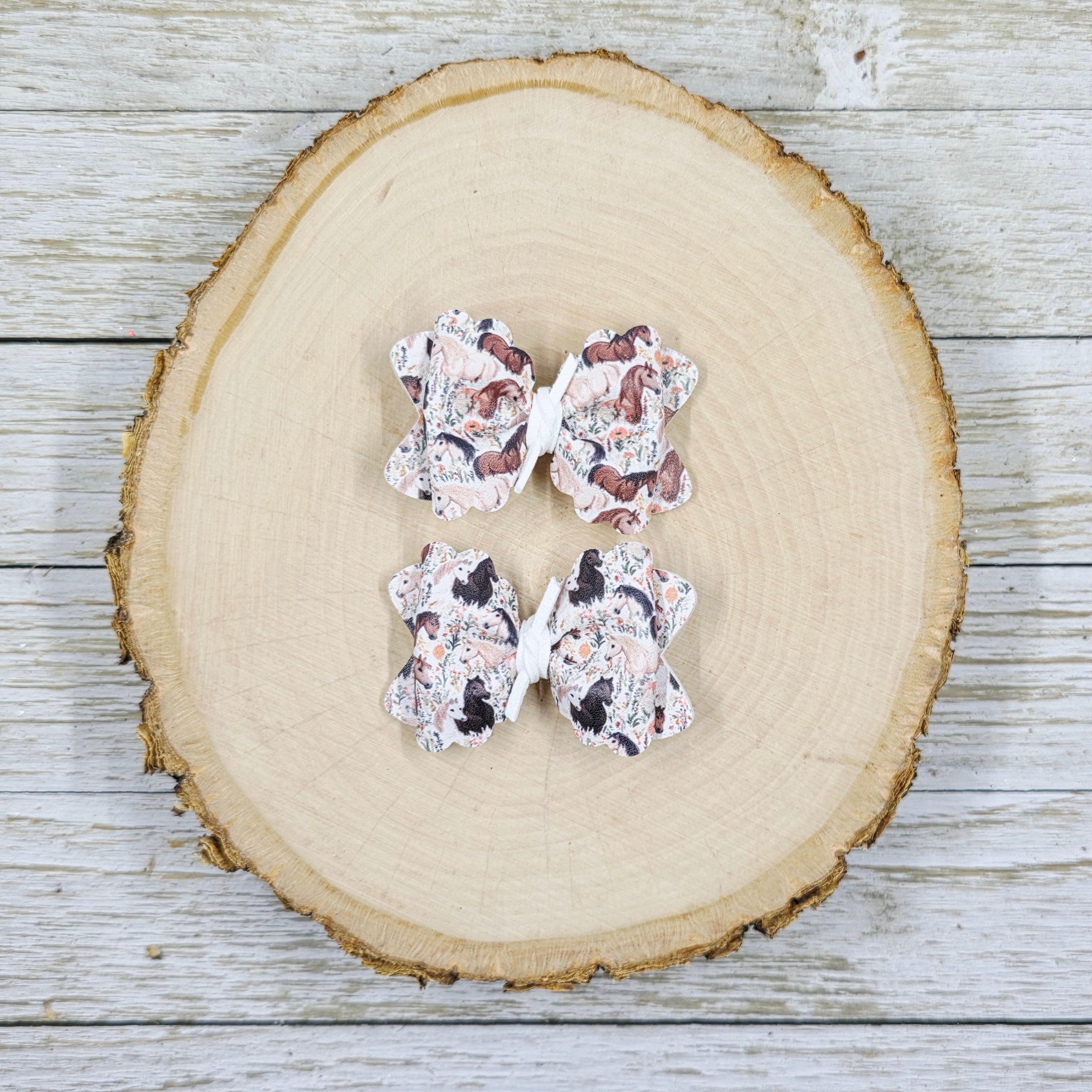 Horse Floral Mini Piggies