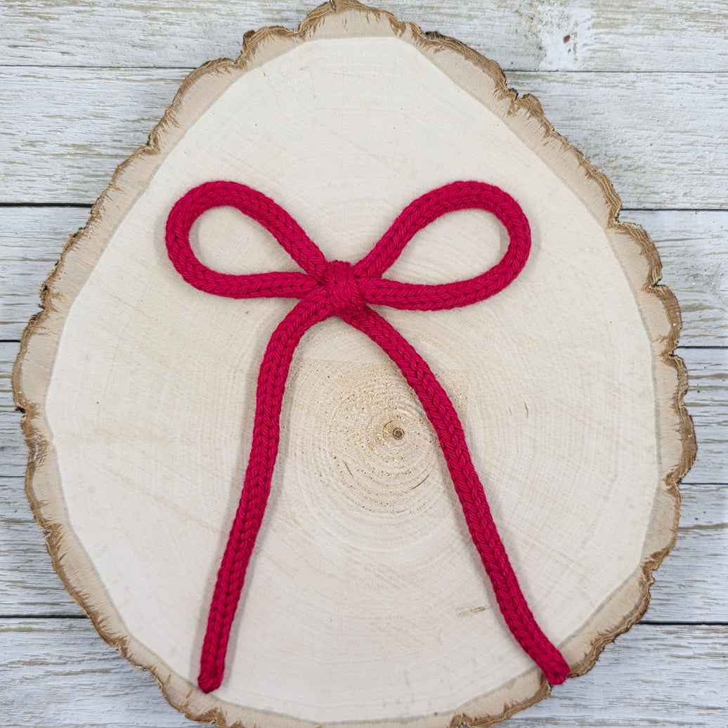 Red Knitted Long Tail