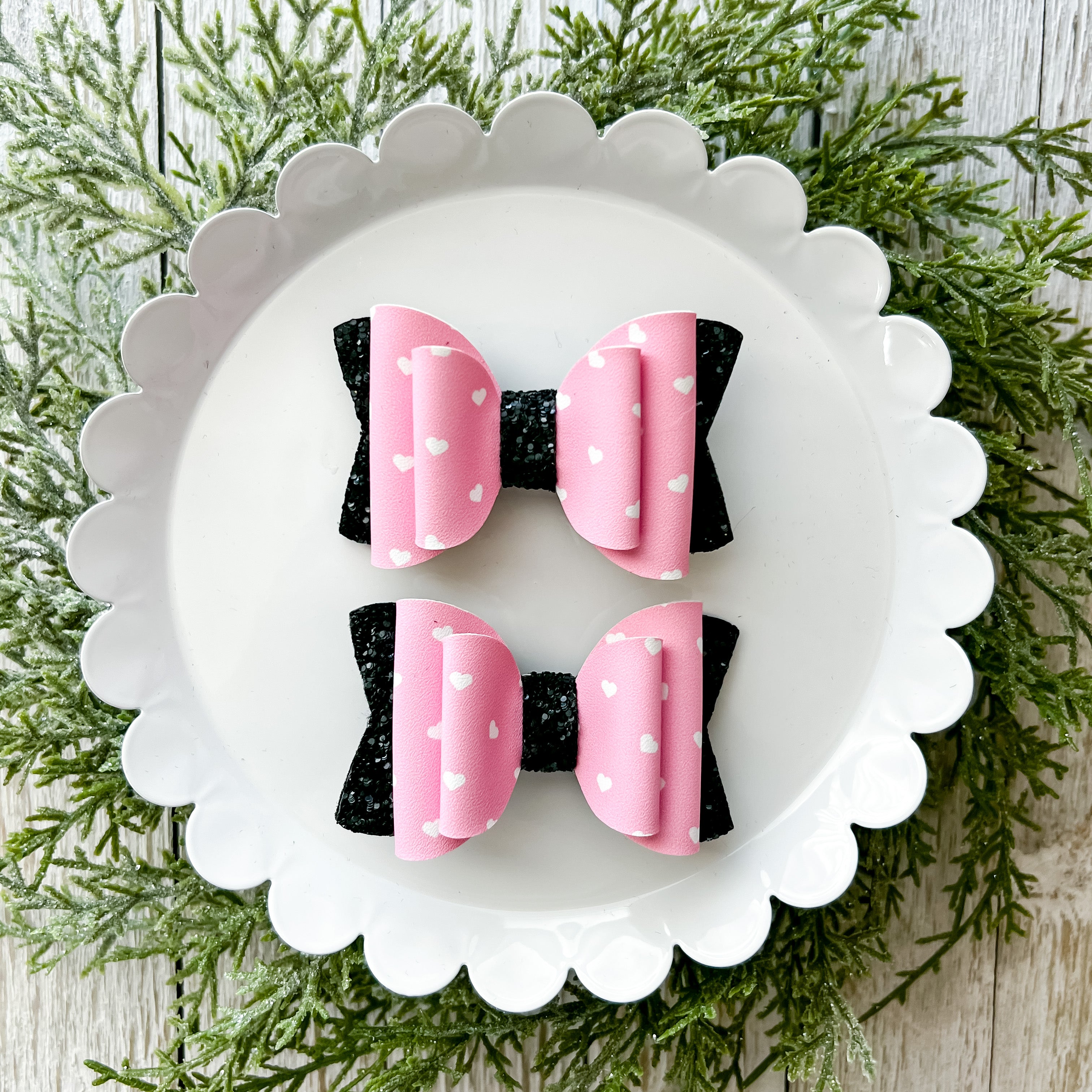 Light Pink Hearts Piggies