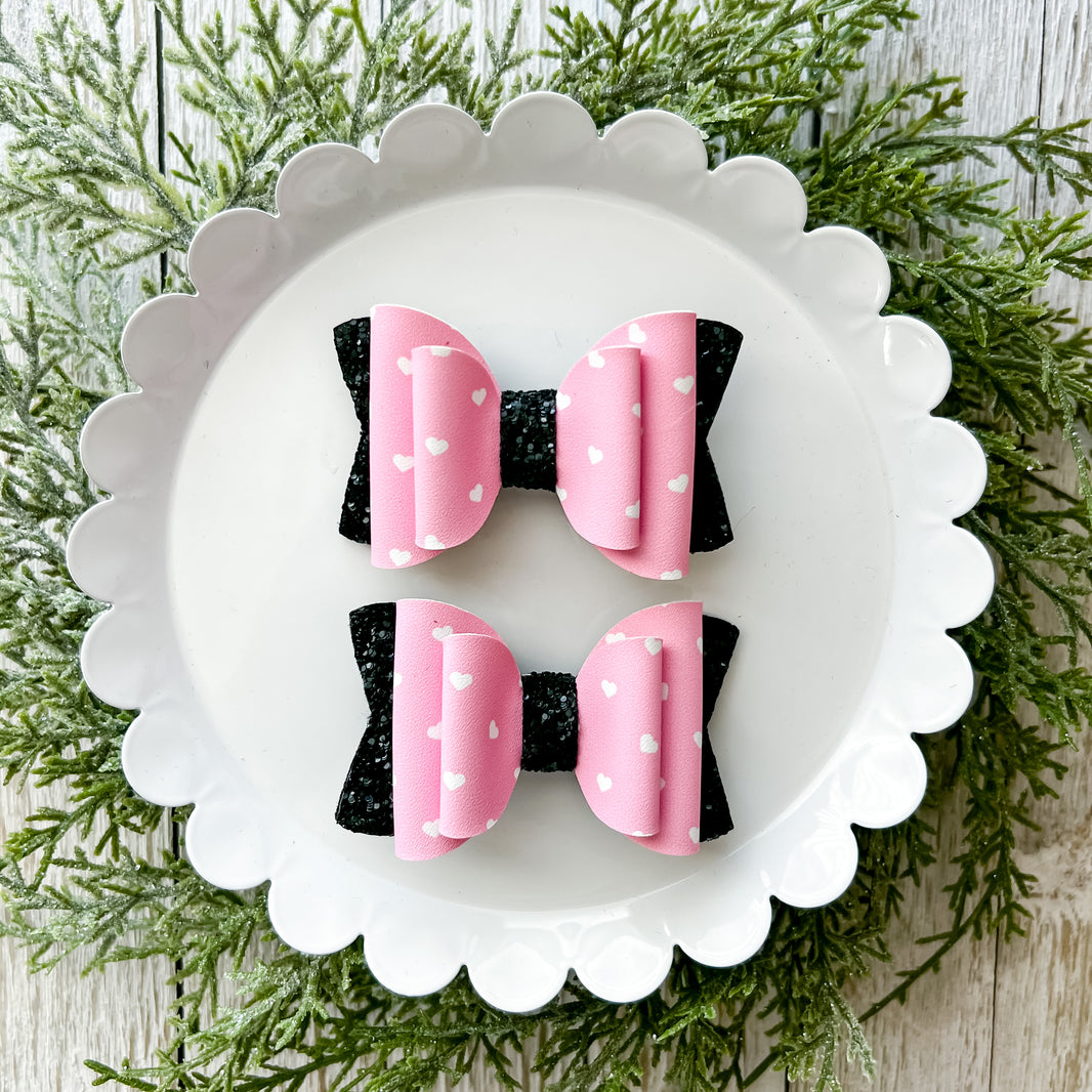 Light Pink Hearts Piggies
