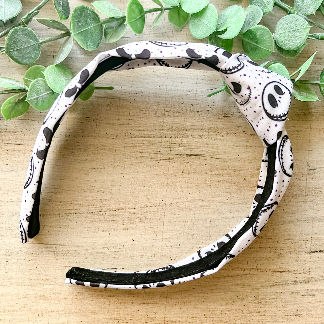 Pumpkin King Knotted Headband