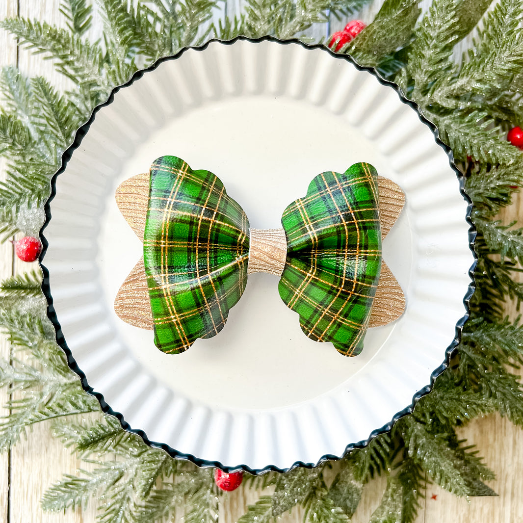 Green Christmas Plaid